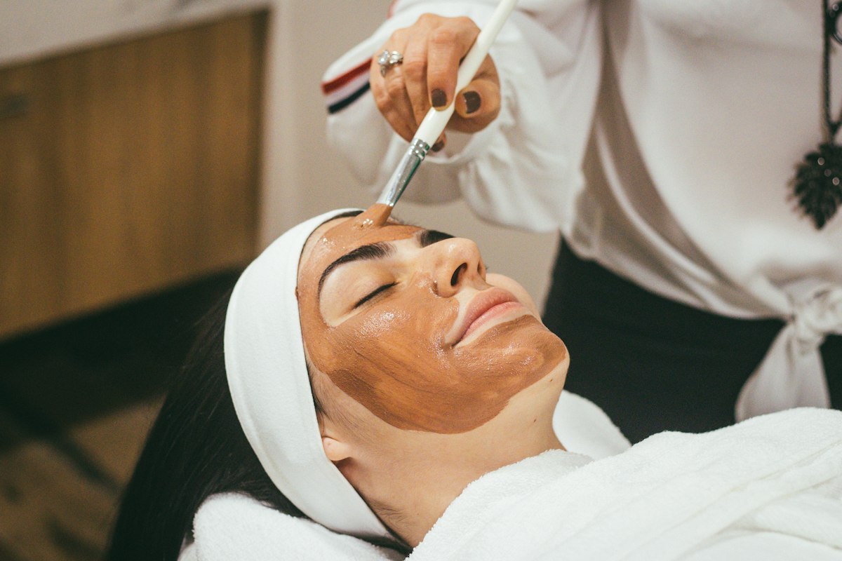 Organic facial treatment at a med spa in 2026